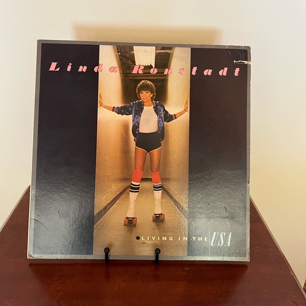 LINDA RONSTADT | Living In The U.S.A. | 1978 VINYL LP 6E-155 VG